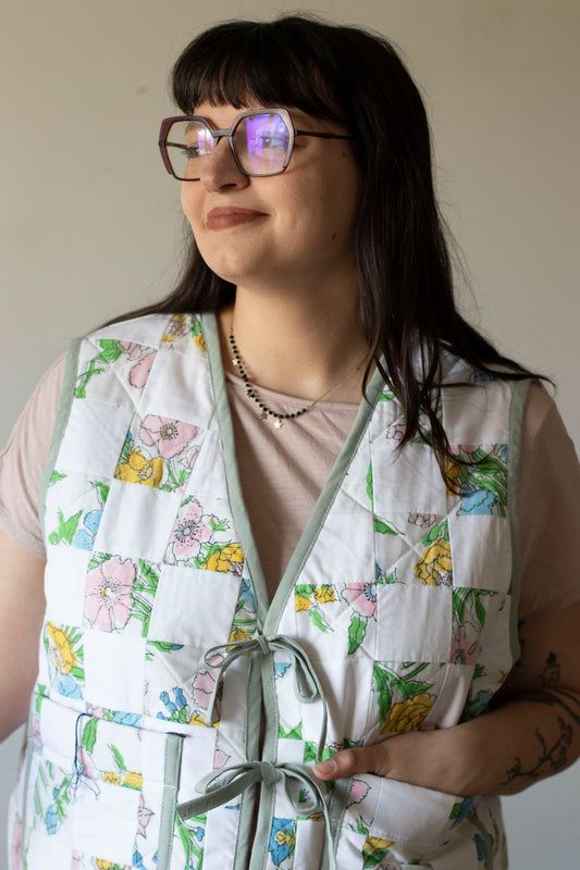 "early spring" vest 🌼