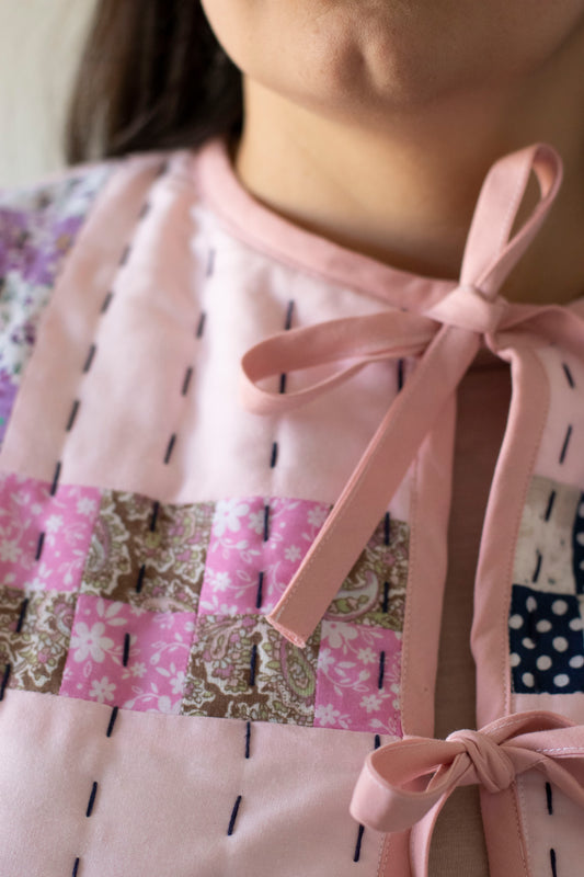 "grandma quilt" vest 🧶