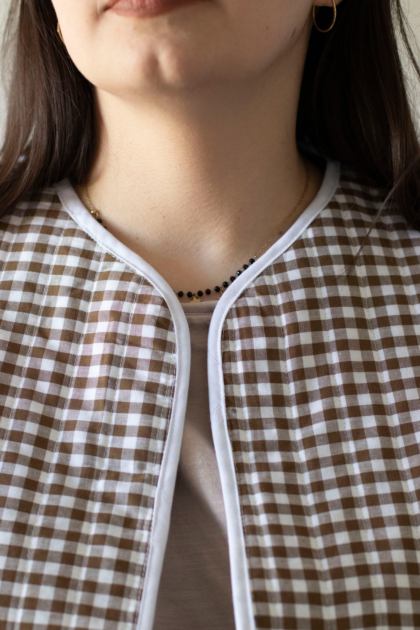 "i just want to be a picnic blanket" vest 🧺