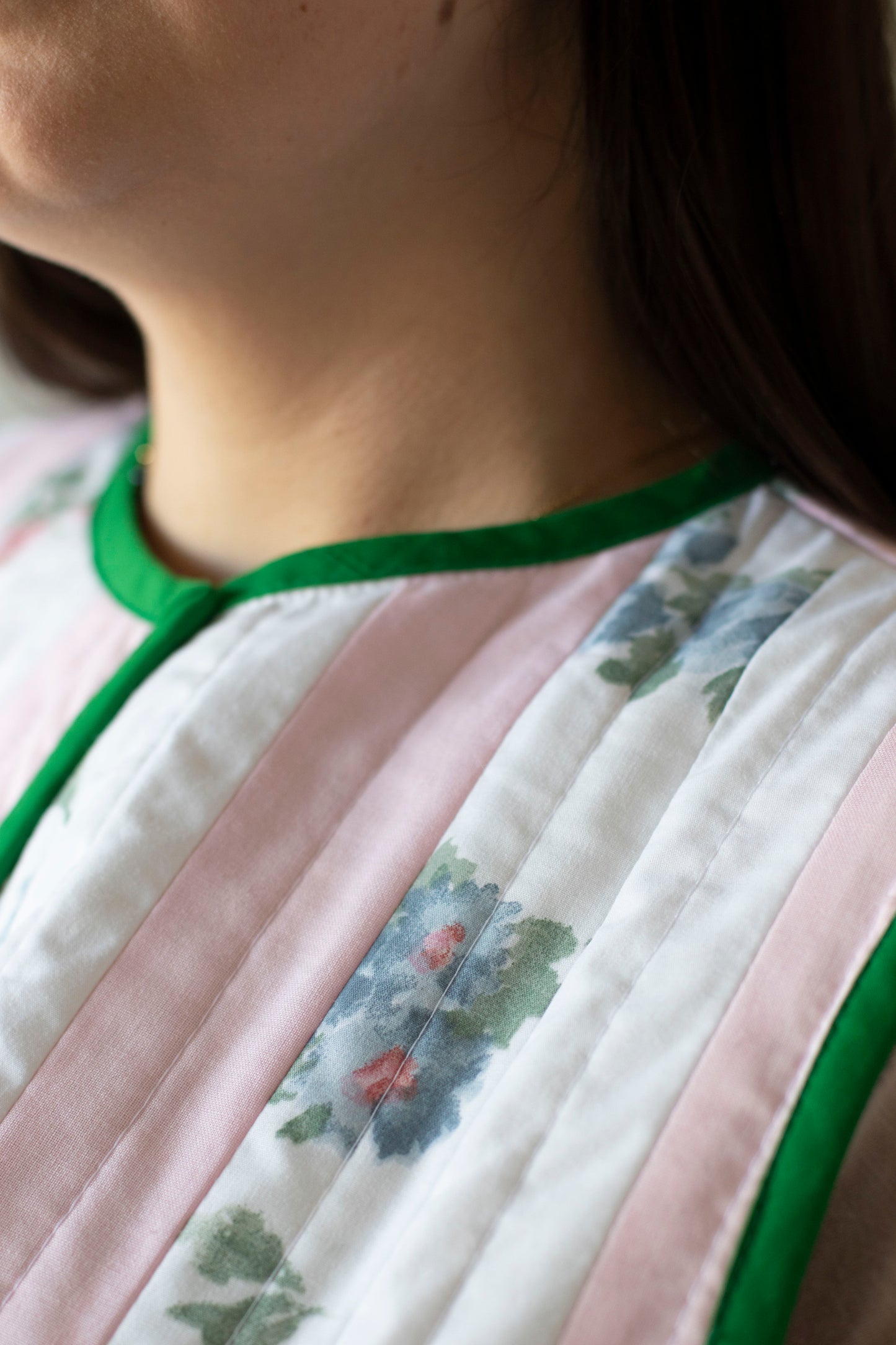 "flower patch" vest 🌷