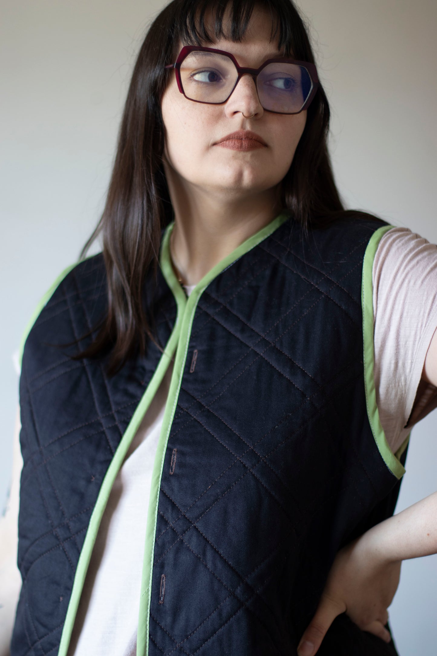 "woodland" vest 🪵