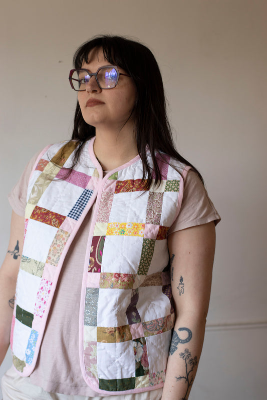 "patchwork" vest ๐ชก